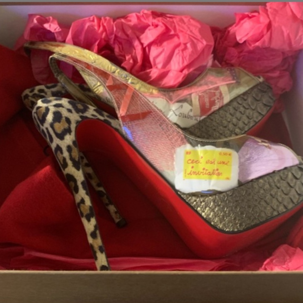 Christian Louboutin Winter Trash Pumps